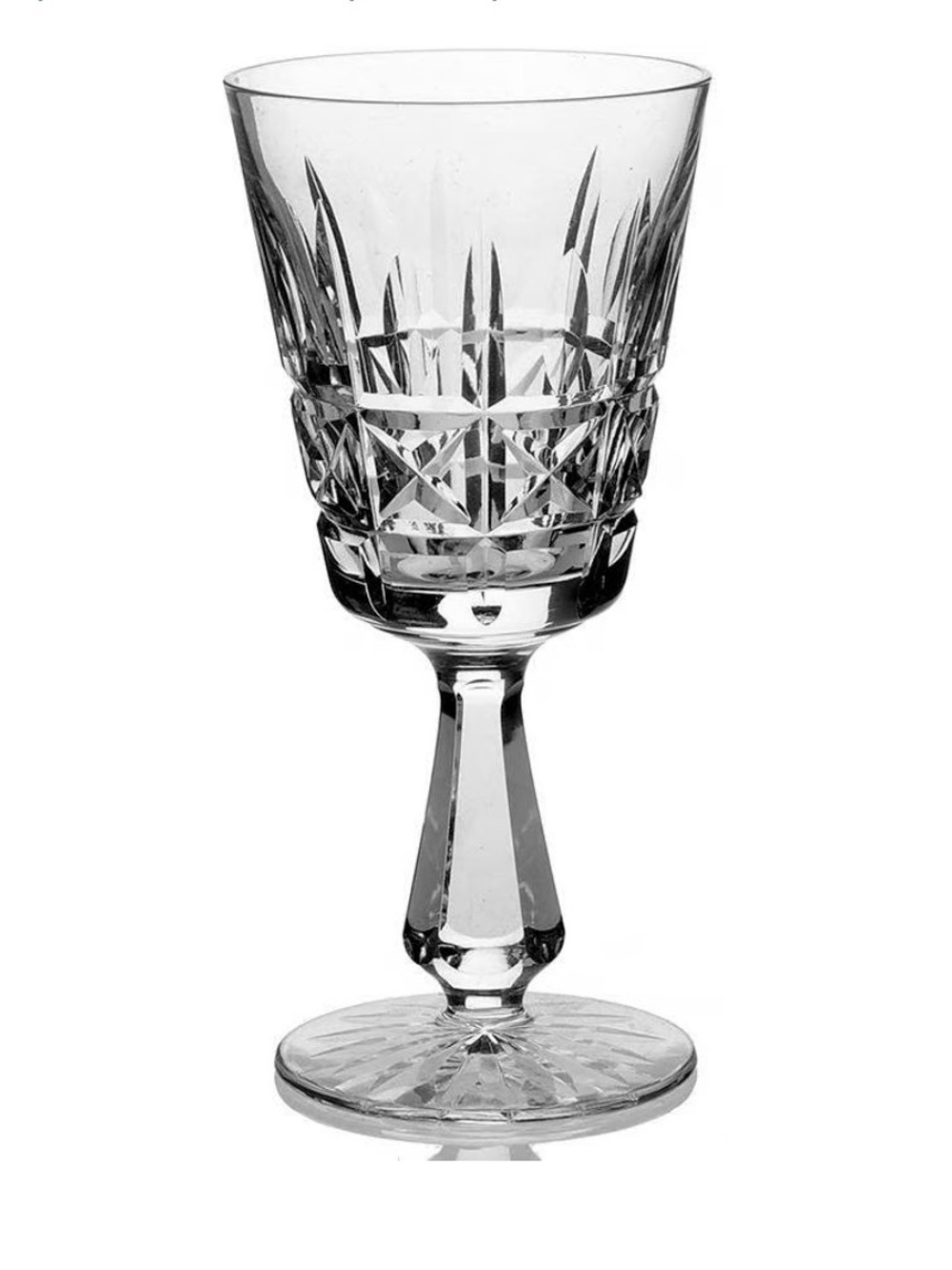 Waterford Crystal Kylemore Pattern Claret Wine.  Gorgeous.